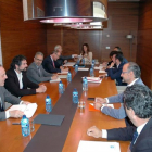 La reunión ha contado con la participación de la presidenta de las Cortes, Silvia Clemente-EUROPA PRESS