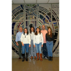 Vicente Martín, Tania Fernández, Verónica Dávila, Lidia García, Antonio Molina y María García.-EL MUNDO