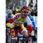 El ciclista belga Antoine Demoitié, en una imagen del año pasado, en Marsella.-AFP / ANNE-CHRISTINE POUJOULAT