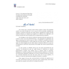Carta de Antonio Silván remitida a La Moncloa que ayer hizo pública el Ayuntamiento de León.-