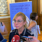 La jefa de la Policía Municipal de Valladolid, Julia González Calleja, atiende a los medios de comunicación.-EUROPA PRESS