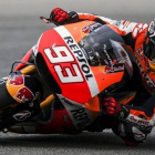 Marc Márquez durante el último test de Sepang, este viernes.-Foto: EFE / AZHAR RAHIM