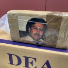 Paquetes de droga con la imagen del capo colombiano Pablo Escobar.-AP / DEA'S NEW YORK CITY OFFICE