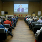 El portavoz jefe de la Comisión Europea, Margaritis Schinas, interviene en un vídeo en la jornada ‘Una oportunidad para el desarrollo económico de Castilla y León’-ICAL