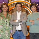 Samantha Vallejo-Nágera, Pepe Rodríguez y Jordi Cruz, jueces del concurso de TVE-1 Masterchef 7.-