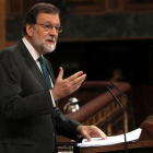 El presidente Rajoy durante su intervención esta mañana.-JJ GUILLEN