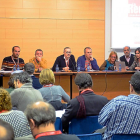 Un momento de la asamblea de la Red Española de Teatro celebrada ayer en Valladolid como preámbulo de Mercartes.-E.M.