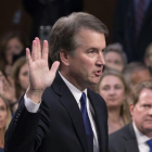 Brett Kavanaugh fue el elegido por el presidente Donald Trump para una plaza a la Corte Suprema.-J SCOTT APPLEWHITE (AP)