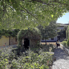 Jardines de la Casa de Zorrilla, uno de los escenarios del ‘Tenorio en la Calle’.-ICAL