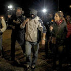 Pedro Luis Gallego, el día de su salida de la prisión de Alcalá Meco, el 14 de noviembre de 2013.-JAVIER BARBANCHO