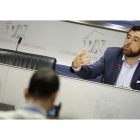 Miguel Gutiérrez, secretario general del grupo parlamentario de Ciudadanos en el Congreso.-JOSÉ LUIS ROCA