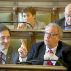 Martínez Bermejo, en la bancada ‘popular’ durante un Pleno del Ayuntamiento.-ICAL