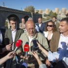 Francisco Igea, durante su visita a Ávila.-ICAL