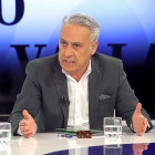 Jesús Presencio durante ‘La Quinta Esquina’, programa emitido en La 8 Valladolid.-J. M. LOSTAU