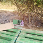 Destrozos en la colonia de gatos en El Palero. / E. M.