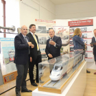 Exposición '150 años de Ferrocarril en Zamora' en la sala de la Diputación Provincial de Zamora-Ical