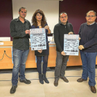 David Sanz, Ana Redondo, Manuel Doval y Jesús García (Cáritas).-M. Á. SANTOS