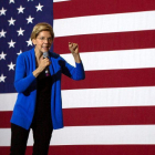 En la imagen, la senadora Elizabeth Warren.-EFE
