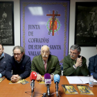 La Junta de Cofradías de Semana Santa de Valladolid presenta la revista y el programa de este año.-ICAL