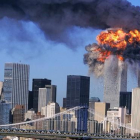 Explosión en las Torres Gemelas de Nueva York el 11-S.-