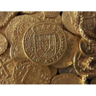 Algunas de las monedas del tesoro encontrado por la familia Schmitt, en Florida.-Foto: REUTERS / 1715 FLEET QUEENS JEWELS LLC