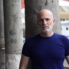 Alejandro Palomas, Premio Nadal 2018, ayer, en Valladolid.-F.L.V.