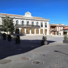 Plaza Mayor de Íscar, donde van a comenzar las obras de rehabilitación.-A.I.