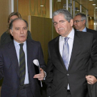 Tomás Villanueva con José Luis López de Silanes, en Valladolid-Ical