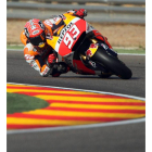 Marc Márquez (Repsol Honda Team) durante la tercera sesión de entrenamientos.-EFE