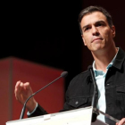 Pedro Sánchez, el pasado 5 de noviembre en Zaragoza.-/ PERIODICO (EFE / JAVIER BELVER)