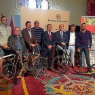 Un momento de la presentación de la ILiga Provincial de Mushing.-EL MUNDO