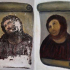 La restauración del 'Ecce Homo' tendrá su Centro de Interpretación en Borja.-EL PERIÓDICO