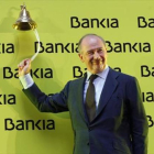 Rato en la salida a bolsa de Bankia en el 2011.-DAVID CASTRO