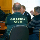 Momento del juicio del caso Sara-E. M.