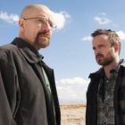 Bryan Cranston y Aaron Paul, Walter White y Jesse Pinkman en 'Breaking Bad'.-Foto: AP