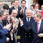 El reelegido primer ministro de Irlanda, Enda Kenny.-AFP / PAUL FAITH