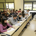 Aula de la Facultad de Filosofía y Letras de la Universidad de Valladolid-J.M.Lostau