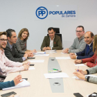 Martínez-Maillo se reúne con los concejales del Grupo Municipal Popular.-ICAL