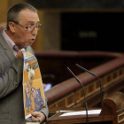 El diputado de Compromís en el Congreso, Joan Baldoví, en un pleno de la Cámara baja.-Foto: JOSÉ LUIS ROCA