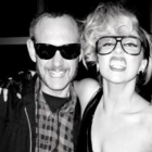 Terry Richardon, con Lady Gaga, en una imagen de hace unos años.-EL PERIÓDICO