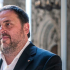El vicepresident de la Generalitat,entrevistado por EL PERIÓDICO horas antes del 1-O.-EL PERIÓDICO