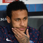 Neymar, en una imagen de abril.-AFP