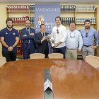 Recepción al Entrepinares en la Delegación de la Junta.-Pablo Requejo
