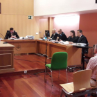 Imagen del juicio, que comenzó ayer en la Audiencia de Ávila.-A. GARCÍA
