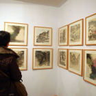 Exposición sobre caligrafía y pintura china actual en la sala de exposiciones del Campus de Ponferrada-Ical
