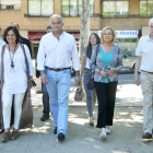 El eurodiputado y portavoz del PP en el Parlamento Europeo, Esteban González Pons, visita la provincia de Segovia para apoyar con su presencia a los candidatos del PP.-ICAL