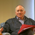 Faustino Temprano, durante el debate.-