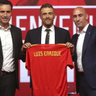 Presentación de Luis Enrique como nuevo entrenador de la selección española de fútbol.-DAVID CASTRO