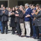Minuto de silencio en las Cortes de Castilla y León por los atentados de Bruselas-ICAL