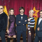 Santi Millán, acompañado del jurado de 'Got talent'.-MEDIASET